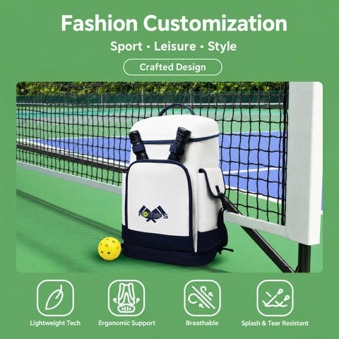 Komers Pickleball Table Tennis Paddle Sports Backpack, K384