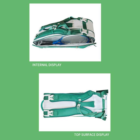 GODSPEED Large-Capacity Tennis Badminton Rackets Multifunctional Sports Bag, G2516