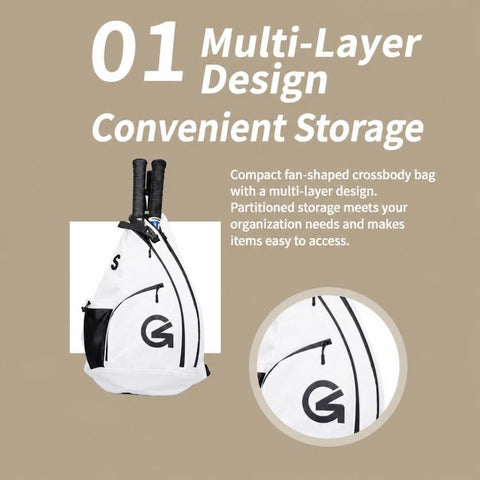 GODSPEED Color-block Multifunctional Outdoor Sports Crossbody Bag, GP05