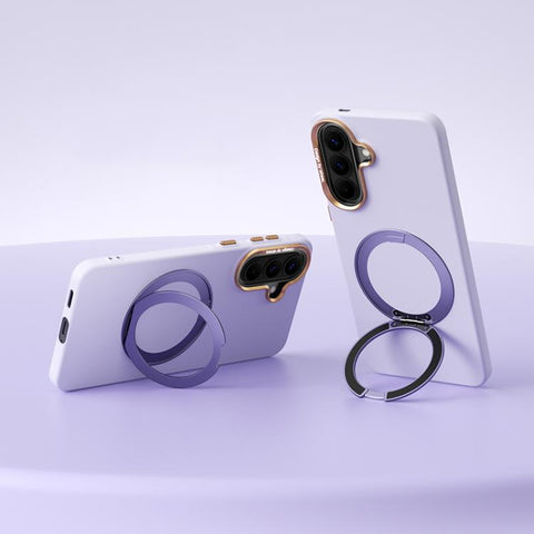 ABEEL Lightweight Zero Skin Feel Magnetic PC Phone Case with Holder, For Galaxy A57 5G, For Galaxy A37 5G