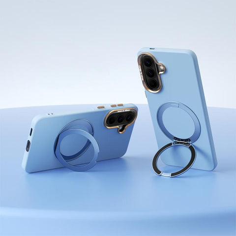 ABEEL Lightweight Zero Skin Feel Magnetic PC Phone Case with Holder, For Galaxy A57 5G, For Galaxy A37 5G