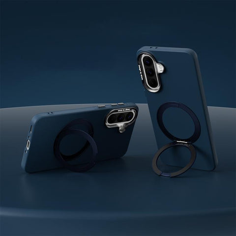 ABEEL Lightweight Zero Skin Feel Magnetic PC Phone Case with Holder, For Galaxy A57 5G, For Galaxy A37 5G