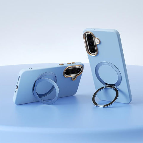 ABEEL Lightweight Zero Skin Feel Magnetic PC Phone Case with Holder, For Galaxy A57 5G, For Galaxy A37 5G