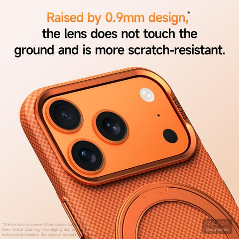 SULADA Kevlar Grid Patterned Skin Feel Rotation Magnetic Holder Phone Case, For iPhone 18 Pro, For iPhone 18 Pro Max, For iPhone 17 Pro Max, For iPhone 17 Pro, For iPhone 17, For iPhone 16 Pro Max, For iPhone 16 Pro