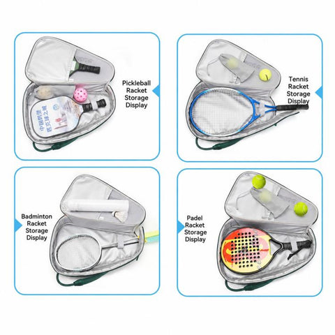 GODSPEED Padel Racket Sports Bag Hard-Shell Backpack, G2509
