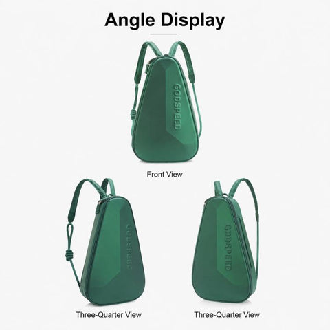 GODSPEED Padel Racket Sports Bag Hard-Shell Backpack, G2509