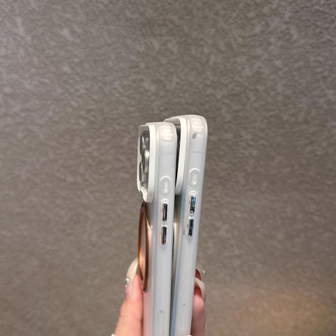 Aurora 2.0 PC Hybrid TPU Laser Magnetic Phone Case with Rotating Holder, For iPhone 18 Pro / 17 Pro, For iPhone 18 Pro Max / 17 Pro Max, For iPhone 17, For iPhone 16 Pro Max