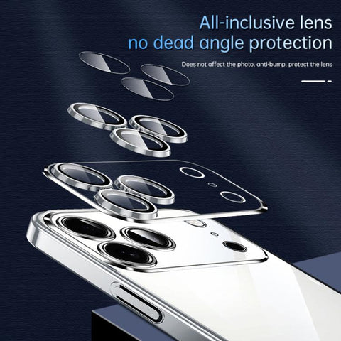 SULADA JINGJIA Series Lens Protector Hard PC Phone Case, For iPhone 18 Pro, For iPhone 18 Pro Max, For iPhone 17 Pro Max, For iPhone 17 Pro, For iPhone 17, For iPhone Air