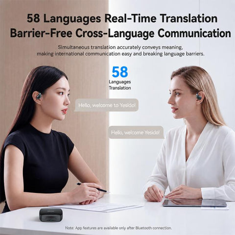 Yesido YSP33 AI Translate OWS Wireless Earphones
