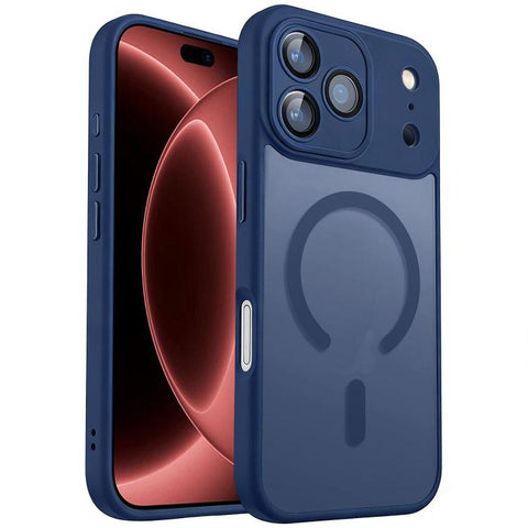 XDcase Skin Feel Magnetic Frosted Phone Case with Lens Film, For iPhone 18 Pro, For iPhone 18 Pro Max