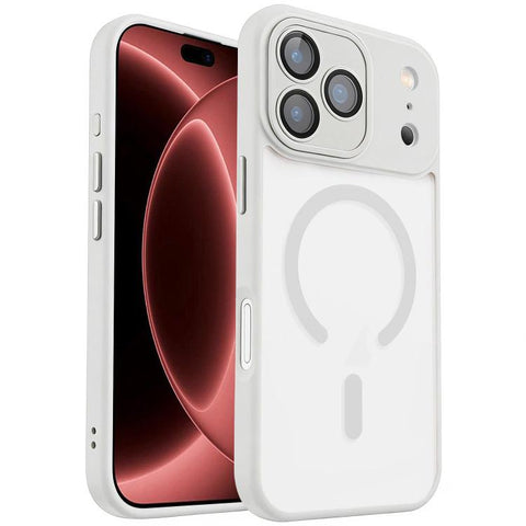 XDcase Skin Feel Magnetic Frosted Phone Case with Lens Film, For iPhone 18 Pro, For iPhone 18 Pro Max