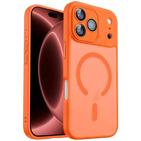 XDcase Skin Feel Magnetic Frosted Phone Case with Lens Film, For iPhone 18 Pro, For iPhone 18 Pro Max