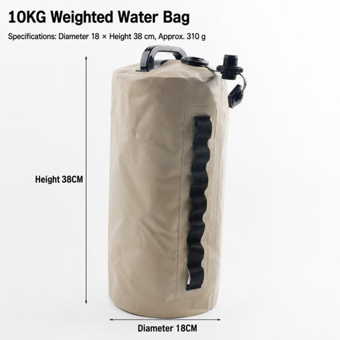 Multifunctional Outdoor Swimming Float 10kg Tent Weighting Water Storage Bag
