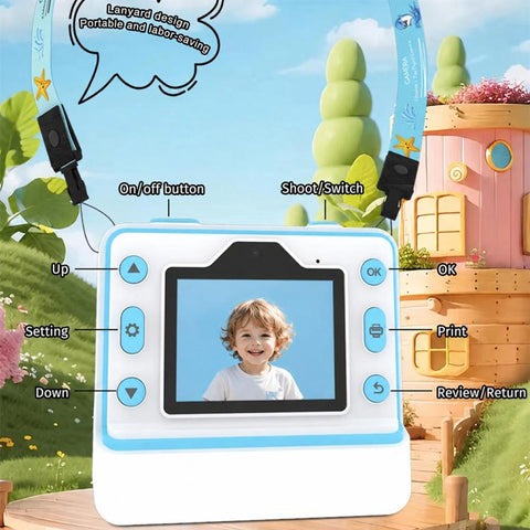 DS101 48MP Kids Instant Print Camera