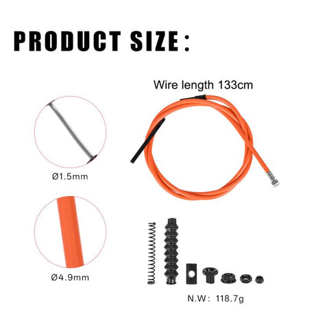 Electric Scooter Brake Cable, Scooter Replacement Repair Kit, For Xiaomi 4 Lite 2nd Gen