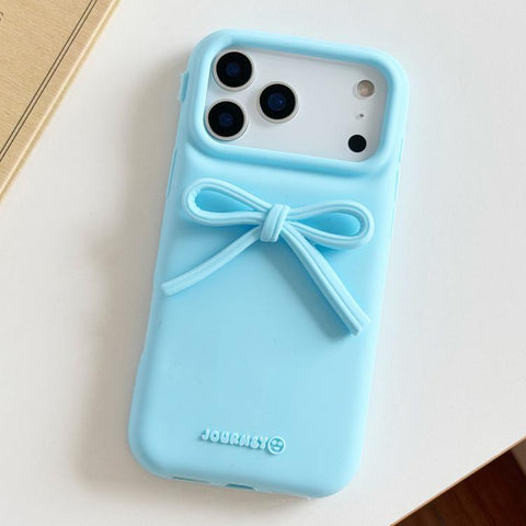 Bow TPU hybrid PC Bulge Phone Case, For iPhone 18 Pro / 17 Pro, For iPhone 18 Pro Max / 17 Pro Max, For iPhone 17, For iPhone 16 Pro Max, For iPhone 16 Pro, For iPhone 16 Plus