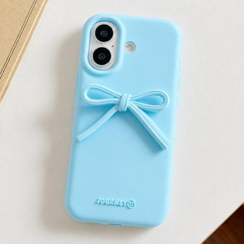 Bow TPU hybrid PC Bulge Phone Case, For iPhone 18 Pro / 17 Pro, For iPhone 18 Pro Max / 17 Pro Max, For iPhone 17, For iPhone 16 Pro Max, For iPhone 16 Pro, For iPhone 16 Plus