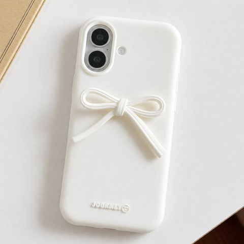 Bow TPU hybrid PC Bulge Phone Case, For iPhone 18 Pro / 17 Pro, For iPhone 18 Pro Max / 17 Pro Max, For iPhone 17, For iPhone 16 Pro Max, For iPhone 16 Pro, For iPhone 16 Plus