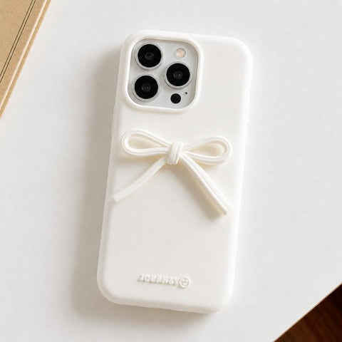 Bow TPU hybrid PC Bulge Phone Case, For iPhone 18 Pro / 17 Pro, For iPhone 18 Pro Max / 17 Pro Max, For iPhone 17, For iPhone 16 Pro Max, For iPhone 16 Pro, For iPhone 16 Plus