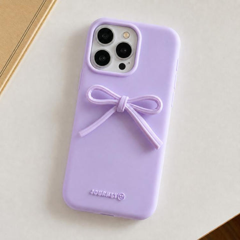 Bow TPU hybrid PC Bulge Phone Case, For iPhone 18 Pro / 17 Pro, For iPhone 18 Pro Max / 17 Pro Max, For iPhone 17, For iPhone 16 Pro Max, For iPhone 16 Pro, For iPhone 16 Plus