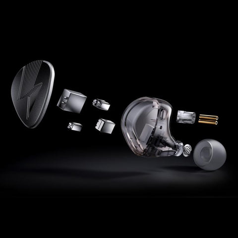 CC10 Pure Balanced Armature In-Ear Wired Earphone, CC10(Black)