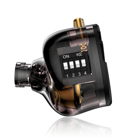 CC10X Hybrid In-Ear Wired Earphone, CC10X(Black)