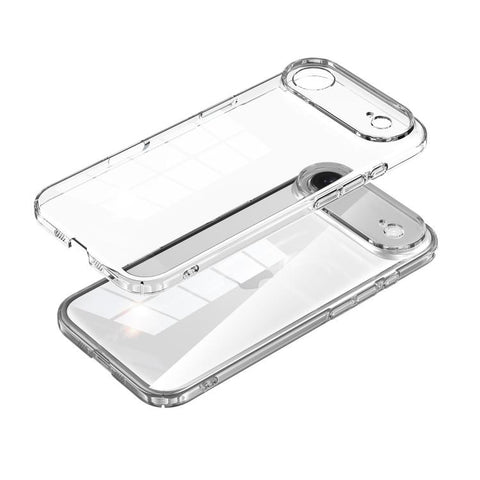 SULADA Crystal-Coated Clear PC Hybrid TPU Phone Case, For iPhone 18 Pro, For iPhone 18 Pro Max, For iPhone 17 Pro Max, For iPhone 17 Pro, For iPhone 17, For iPhone Air