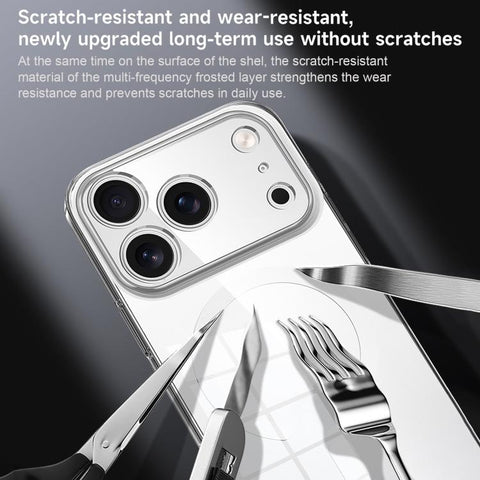 SULADA Crystal-Coated Clear PC Hybrid TPU Phone Case, For iPhone 18 Pro, For iPhone 18 Pro Max, For iPhone 17 Pro Max, For iPhone 17 Pro, For iPhone 17, For iPhone Air