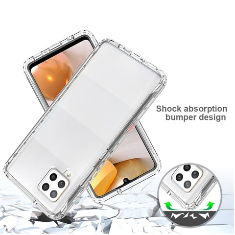 Shockproof Highly Transparent PC+TPU Protective Case, For Google Pixel 4, For Google Pixel 4a, For Google Pixel 4a 5G, For Google Pixel 4XL, For Google Pixel 5, For Samsung Galaxy A42, For Samsung Galaxy A51, For Samsung Galaxy A51 5G                  ...
