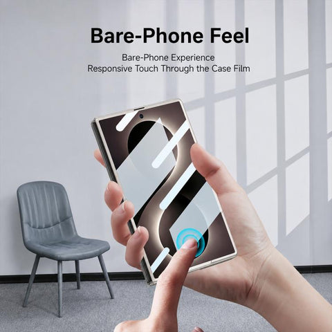 GKK Integrated Ultra-thin Full Coverage Phone Flip Case with Pen Slot, Included Pen, For Galaxy Z Fold8 5G
