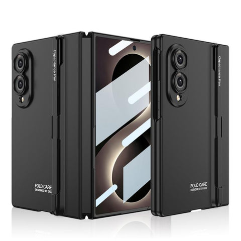 GKK Integrated Ultra-thin Full Coverage Phone Flip Case with Pen Slot, Included Pen, For Galaxy Z Fold8 5G