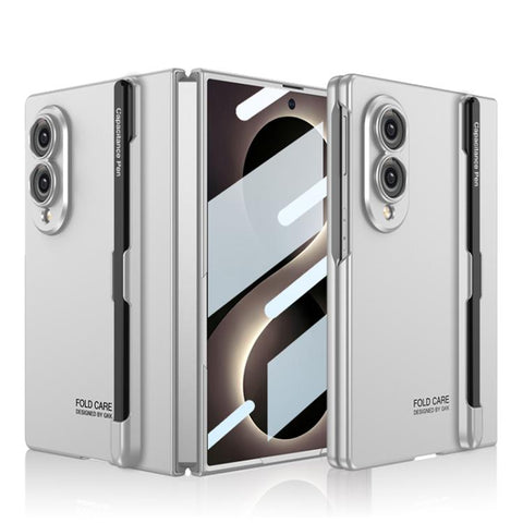 GKK Integrated Ultra-thin Full Coverage Phone Flip Case with Pen Slot, Included Pen, For Galaxy Z Fold8 5G