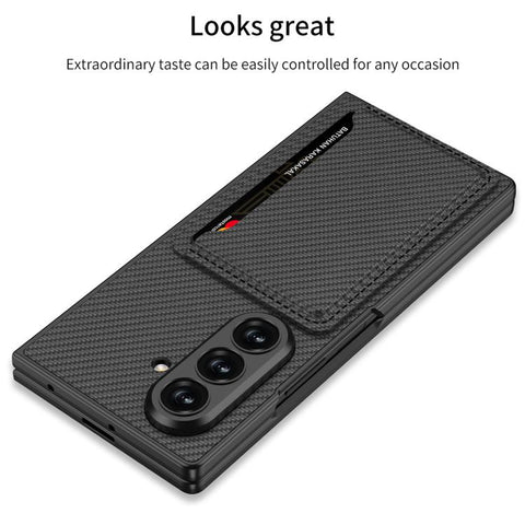 GKK Integrated Ultra-thin Leather Phone Case with Card Slots, For Galaxy Z Fold8 Ultra 5G