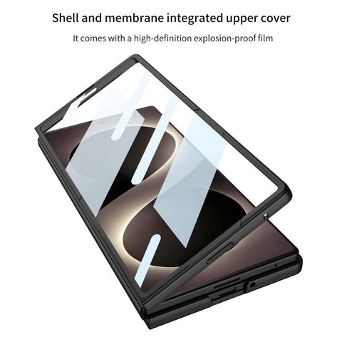 GKK Integrated Ultra-thin Leather Phone Case with Card Slots, For Galaxy Z Fold8 Ultra 5G