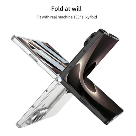 GKK Integrated Ultra-thin Leather Phone Case with Card Slots, For Galaxy Z Fold8 Ultra 5G