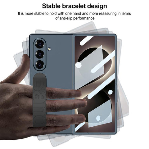 GKK Integrated Silicone Wristband Folding Phone Case, For Galaxy Z Fold8 Ultra 5G