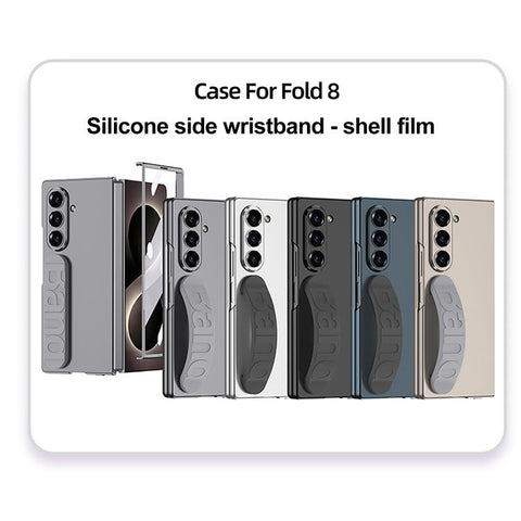 GKK Integrated Silicone Wristband Folding Phone Case, For Galaxy Z Fold8 Ultra 5G