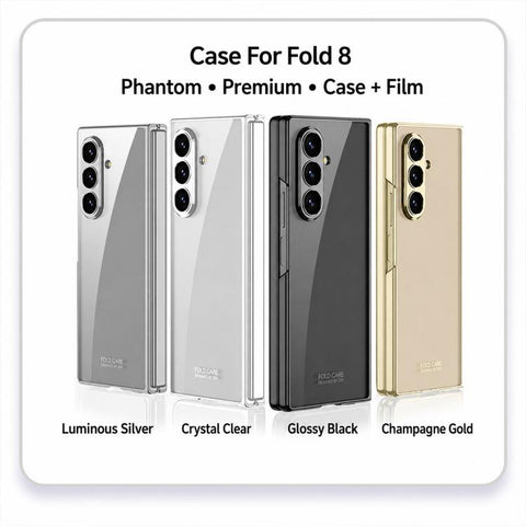 GKK Integrated Phantom Electroplating Phone Case, For Galaxy Z Fold8 Ultra 5G