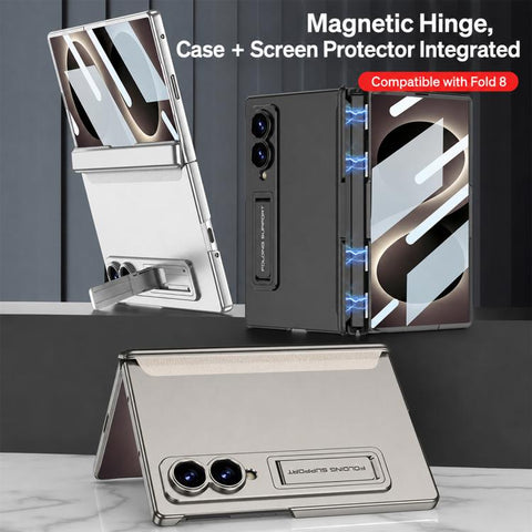 GKK Integrated Magnetic Folding Full Cover Phone Case, For Galaxy Z Fold8 5G