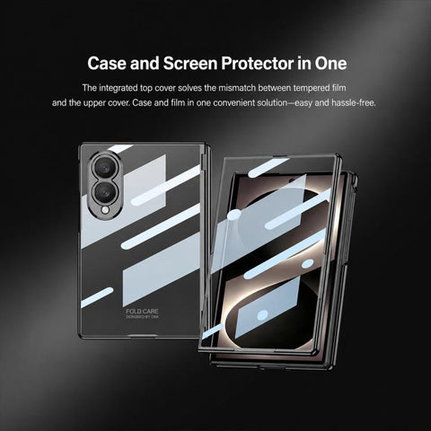 GKK Integrated Magnetic Fold Hinge Phantom Phone Case, For Galaxy Z Fold8 5G, For Galaxy Z Fold8 Ultra 5G