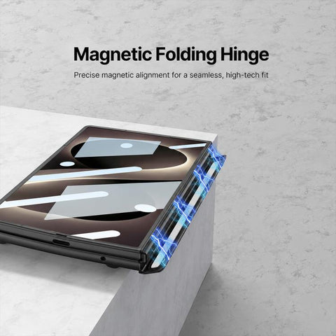 GKK Magnetic Integrated Phone Case with Pen Slots, Include Pen, For Galaxy Z Fold8 5G