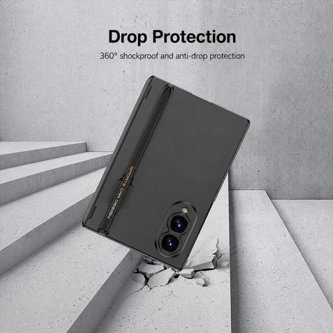 GKK Magnetic Integrated Phone Case with Pen Slots, Include Pen, For Galaxy Z Fold8 5G