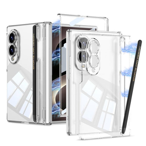 GKK Magnetic Integrated Phone Case with Pen Slots, Include Pen, For Galaxy Z Fold8 5G