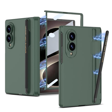 GKK Magnetic Integrated Phone Case with Pen Slots, Include Pen, For Galaxy Z Fold8 5G