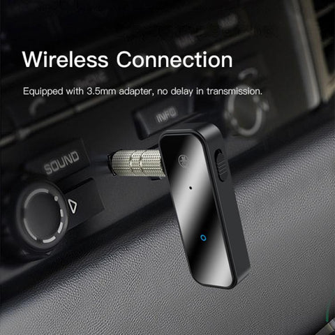 Yesido YAU25 Mini Wireless BT Receiver To 3.5mm AUX Audio Transmitter Adapter
