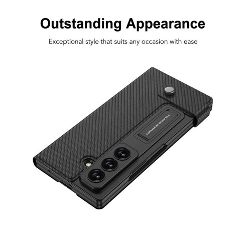 GKK Integrated Flip Wallet Leather Phone Case with Pen Slots, Not Included Pen, For Galaxy Z Fold8 Ultra 5G