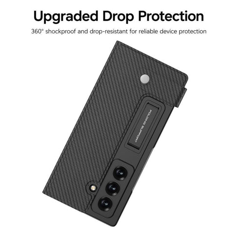 GKK Integrated Flip Wallet Leather Phone Case with Pen Slots, Not Included Pen, For Galaxy Z Fold8 Ultra 5G