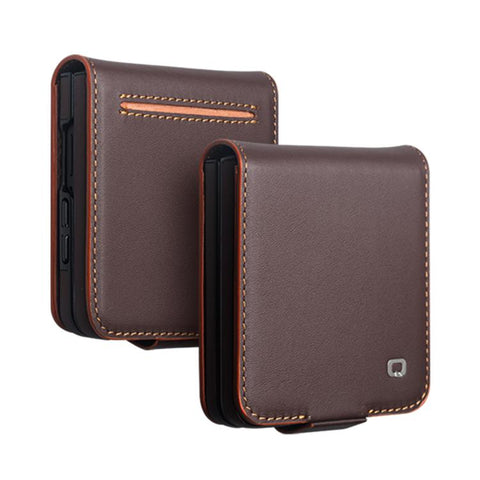QIALINO Classic Gen2 Genuine Leather Phone Case, For Galaxy Z Fold8 5G, For Galaxy Z Fold8 Ultra 5G, For Galaxy Z Flip8 5G