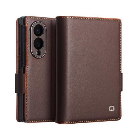 QIALINO Classic Gen2 Genuine Leather Phone Case, For Galaxy Z Fold8 5G, For Galaxy Z Fold8 Ultra 5G, For Galaxy Z Flip8 5G