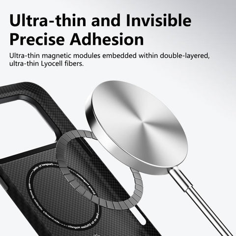 ABEEL Lightweight Zero Feel Series Lyocell Fiber Water Adhesive Magnetic Phone Case, For iPhone 18 Pro, For iPhone 18 Pro Max, For iPhone 17 Pro Max, For iPhone 17 Pro, For iPhone 17, For iPhone 16 Pro Max, For iPhone 16 Pro, For iPhone 16
